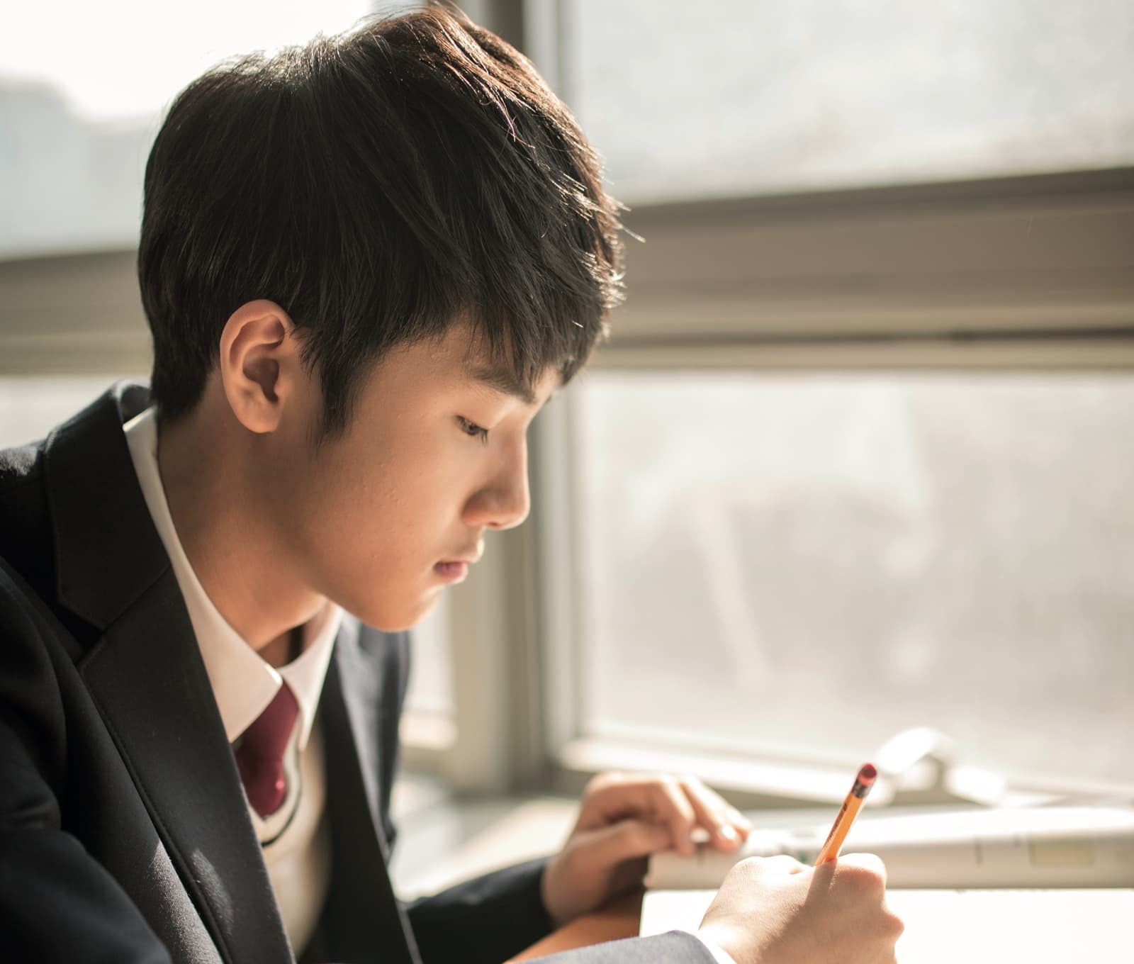 공부하는 학생